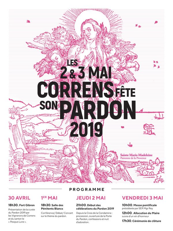 Affiche Pardon Correns